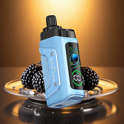 Razz Bar 45000 - Black Dragon Ice: A Professional Review of Its Design, Performance, Quality, Flavor, and User Experience