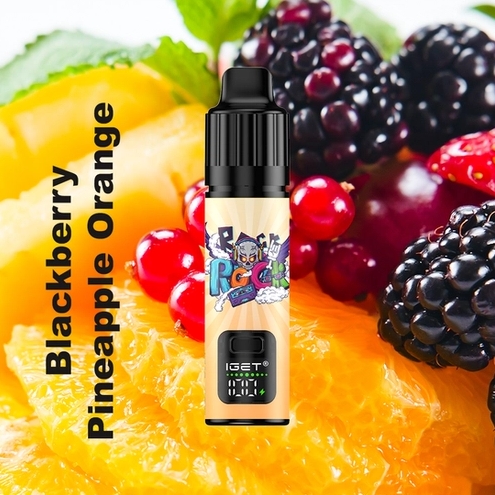 Unveiling the IGET BAR PLUS S3 POD 10000 Puffs Vape: A Symphony of Blackberry, Pineapple, and Orange