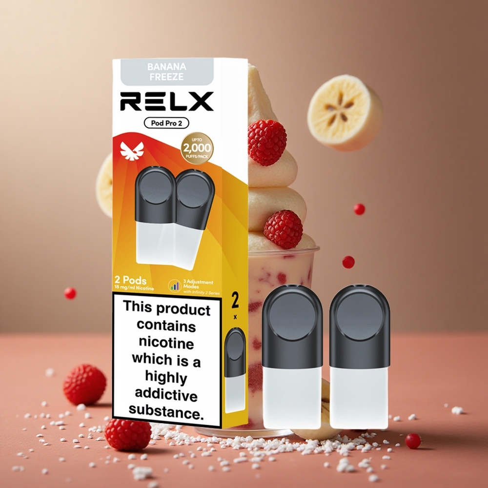 Banana Freeze Relx Pod Pro 2 600 Puffs: A Comprehensive Review